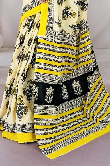 Mira Cotton Saree — view 2