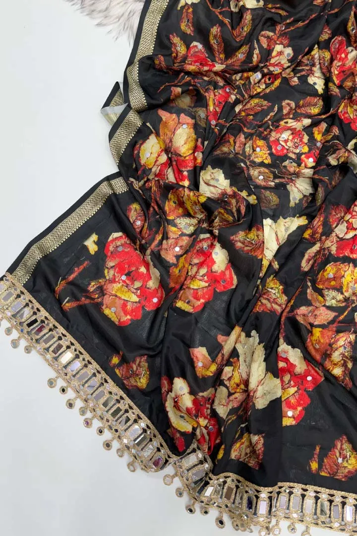 Pure Soft Malai Silk Saree — view 2